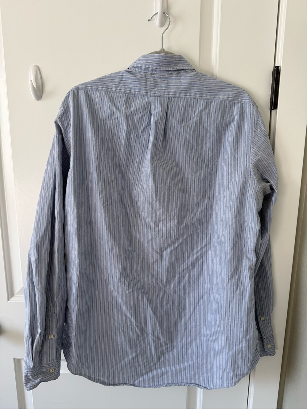 Ralph Lauren Light Blue and White Striped Dress Shirt